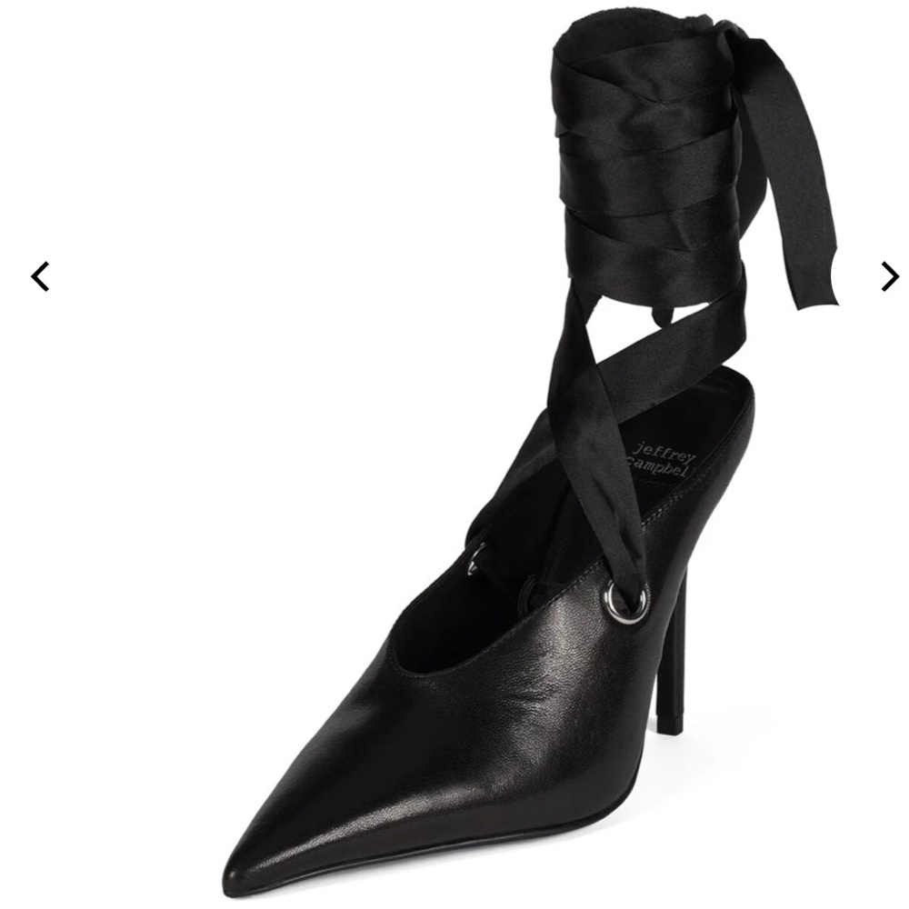 Jeffrey Campbell Grateau Black Heels